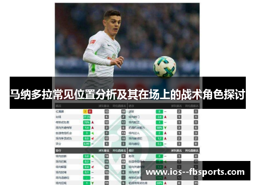 马纳多拉常见位置分析及其在场上的战术角色探讨
